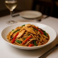 Chow Mein & Singapore Noodles Dishes
