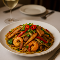 Singapore Swing Chow Mein